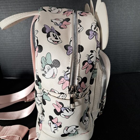Limited Edition Aldi Disney Minnie Mouse Backpack Purse - Picture 7 of 11